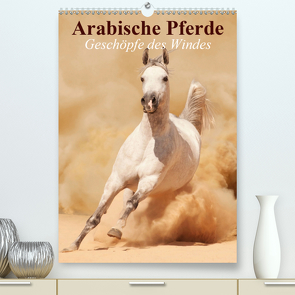 Arabische Pferde • Geschöpfe des Windes (Premium, hochwertiger DIN A2 Wandkalender 2021, Kunstdruck in Hochglanz) von Stanzer,  Elisabeth
