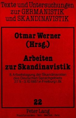 Arbeiten zur Skandinavistik von Werner,  Otmar
