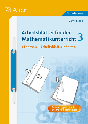 Arbeitsblätter für den Mathematikunterricht 3 von Gerrit, Stäbe