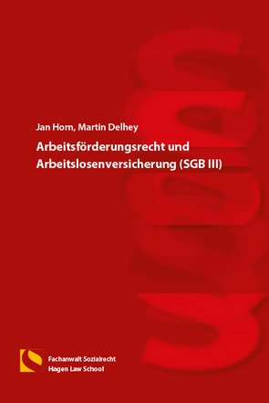 Arbeitsförderungsrecht und Arbeitslosenversicherung (SGB III) von Delhey,  Martin, Horn,  Jan