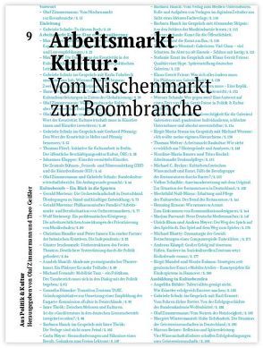 Arbeitsmarkt Kultur: Vom Nischenmarkt zur Boombranche von Fuchs,  Max, Schulz,  Gabriele, Skipis,  Alexander, Wiesand,  Andreas Joh., Zimmermann,  Olaf