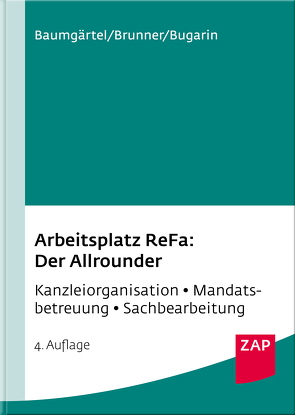 Arbeitsplatz ReFa: Der Allrounder von Baumgärtel,  Gundel, Brunner,  Michael, Bugarin,  Ivana