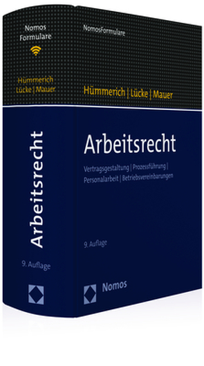 Arbeitsrecht von Hümmerich +,  Klaus, Lücke,  Oliver, Mauer,  Reinhold