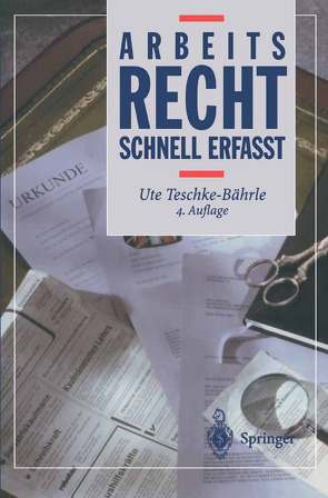 Arbeitsrecht von Dinter,  S., Teschke-Bährle,  Ute