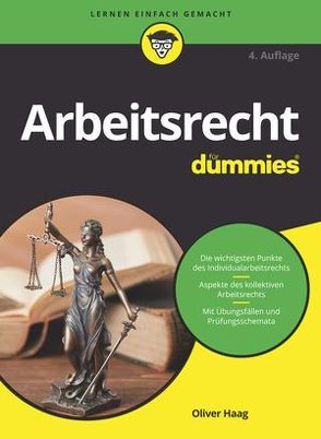 Arbeitsrecht für Dummies von Haag,  Oliver