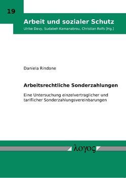 Arbeitsrechtliche Sonderzahlungen von Rindone,  Daniela