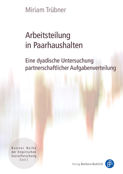 Arbeitsteilung in Paarhaushalten von Blasius,  Jörg, Trübner,  Miriam