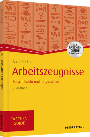 Arbeitszeugnisse von Backer,  Anne