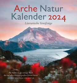 Arche Kalender Natur & Literatur 2024 von Roth,  Tobias