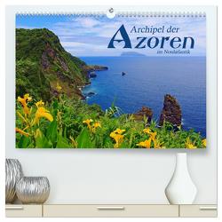 Archipel der Azoren im Nordatlantik (hochwertiger Premium Wandkalender 2024 DIN A2 quer), Kunstdruck in Hochglanz von Thiem-Eberitsch,  Jana