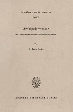 Archipelgewässer. von Sturies,  Rainer