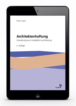 Architektenhaftung von Sohn,  Peter