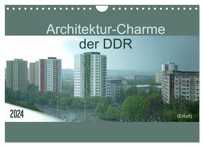 Architektur-Charme der DDR (Erfurt) (Wandkalender 2024 DIN A4 quer), CALVENDO Monatskalender von Flori0,  Flori0