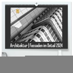 Architektur – Fassaden im Detail 2024 (hochwertiger Premium Wandkalender 2024 DIN A2 quer), Kunstdruck in Hochglanz von Tessarolo,  Franco