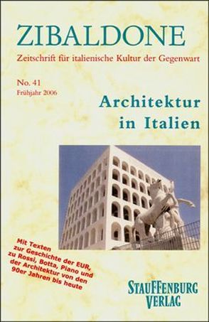 Architektur in Italien von Bremer,  Thomas, Heydenreich,  Titus