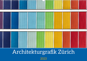 Architekturgrafik Zürich (Wandkalender 2023 DIN A2 quer) von Tessarolo,  Franco
