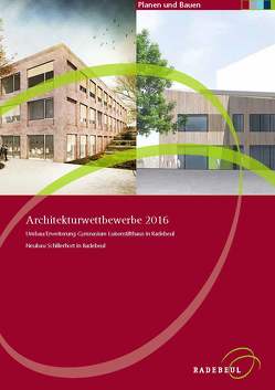 Architekturwettbewerbe 2016