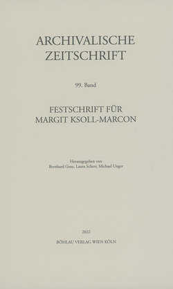 Archivalische Zeitschrift 99 (2022) von Aigner,  Thomas, Augustin,  Milan, Bachmann,  Christoph, Becker,  Irmgard Christa, Ceynowa,  Klaus, Cramer-Fürtig,  Michael, Dickert,  Thomas, Dohle,  Oskar, Donig,  Simon, Drašarová,  Eva, Engelke,  Thomas, Gassner,  Sebastian, Gemperli,  Stefan, Gerstmeier,  Markus, Gnädinger,  Beat, Grau,  Bernhard, Haggenmüller,  Martina, Haidacher,  Christoph, Halla,  Karel, Hänger,  Andrea, Hasselbring,  Bettina, Hedwig,  Andreas, Heiden,  Detlev, Hering,  Rainer, Hermann,  Hans-Georg, Hollmann,  Michael, Holzapfl,  Julian, Höpfinger,  Renate, Kruse,  Christian, Laube,  Volker, Löffler,  Bernhard, Loibl,  Richard, Maier,  Gerald, Mauerer,  Esteban, Moser,  Eva, Müller,  Peter, Müller,  Uwe, Neitmann,  Klaus, Paringer,  Thomas, Puchta,  Michael, Rehbein,  Malte, Roilo,  Christine, Rupprecht,  Klaus, Rüth,  Martin, Sagstetter,  Maria Rita, Schaefer,  Udo, Scherr,  Laura, Schott,  Herbert, Schwarz,  Andrea, Stauber,  Reinhard, Stephan,  Michael, Toniatti,  Harald, Unger,  Michael, Wirsching,  Andreas, Wolz,  Alexander