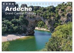Ardèche, Grand Canyon Europas (Tischkalender 2024 DIN A5 quer), CALVENDO Monatskalender von Friedchen,  Michael