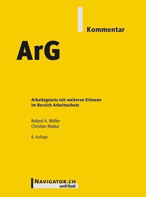 ArG Kommentar von Maduz,  Christian, Müller,  Roland A.