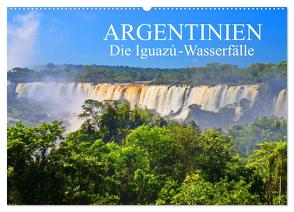 Argentinien. Die Iguazú-Wasserfälle (Wandkalender 2024 DIN A2 quer), CALVENDO Monatskalender von Janusz,  Fryc