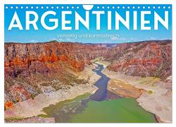 Argentinien – vielseitig und kontrastreich (Wandkalender 2024 DIN A4 quer), CALVENDO Monatskalender von SF,  SF