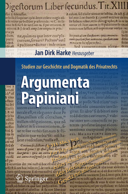 Argumenta Papiniani von Harke,  Jan Dirk