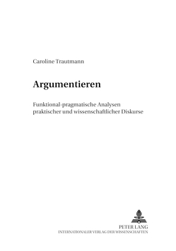 Argumentieren von Trautmann,  Caroline