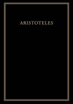 Aristoteles: Aristoteles Werke / Historia animalium, Buch V von Epstein,  Katharina