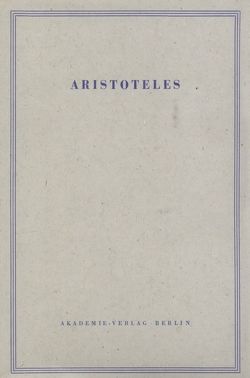 Aristoteles: Aristoteles Werke / Meteorologie. Über die Welt von Strohm,  Hans
