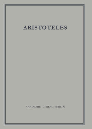 Aristoteles: Aristoteles Werke / Politik – Buch II und III von Schütrumpf,  Eckart
