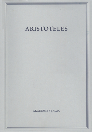 Aristoteles: Aristoteles Werke / Politik – Buch VII und VIII von Schütrumpf,  Eckart