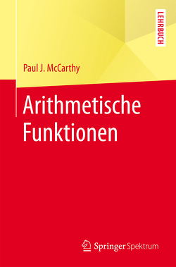 Arithmetische Funktionen von Hablizel,  Markus, McCarthy,  Paul J.