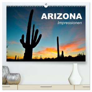 Arizona • Impressionen (hochwertiger Premium Wandkalender 2024 DIN A2 quer), Kunstdruck in Hochglanz von Stanzer,  Elisabeth