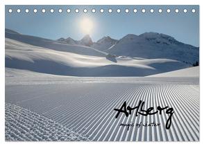 Arlberg – magic of winter (Tischkalender 2024 DIN A5 quer), CALVENDO Monatskalender von Männel,  Ulrich