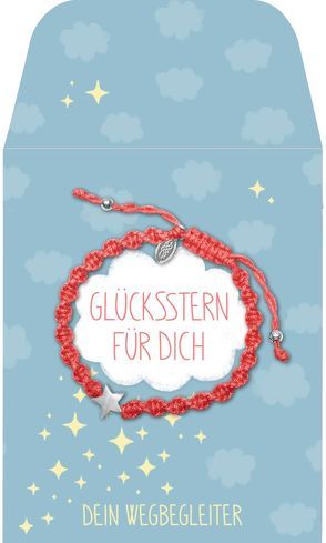 Armband – Glücksstern für dich (korall) von Kelch,  Maren