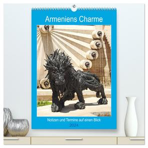 Armeniens Charme (hochwertiger Premium Wandkalender 2024 DIN A2 hoch), Kunstdruck in Hochglanz von Vier,  Bettina