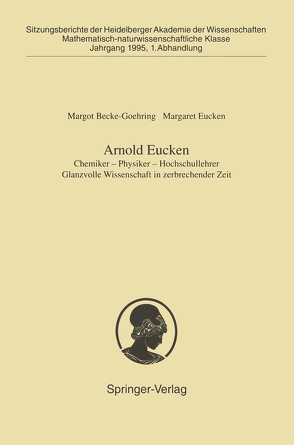 Arnold Eucken von Becke-Goehring,  Margot, Eucken,  Margaret