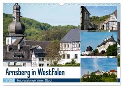 Arnsberg in Westfalen (Wandkalender 2024 DIN A3 quer), CALVENDO Monatskalender von Möller,  Christof