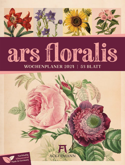 Ars Floralis – Vintage Wochenplander Kalender 2024