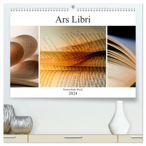 Ars Libri – Kunstwerk Buch (hochwertiger Premium Wandkalender 2024 DIN A2 quer), Kunstdruck in Hochglanz von Kraetschmer,  Marion