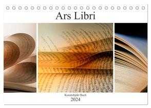 Ars Libri – Kunstwerk Buch (Tischkalender 2024 DIN A5 quer), CALVENDO Monatskalender von Kraetschmer,  Marion
