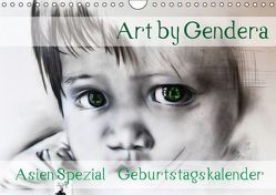 Art by Gendera – Asien Spezial Geburtstagskalender (Wandkalender immerwährend DIN A4 quer) von Gendera,  Stefanie