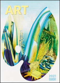 Art Kalender 2021 – Malerei heute – DUMONT Kunst-Kalender – Poster-Format 49,5 x 68,5 cm