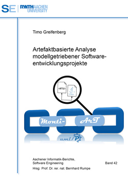 Artefaktbasierte Analyse modellgetriebener Softwareentwicklungsprojekte von Greifenberg,  Timo