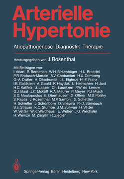 Arterielle Hypertonie von Kolloch,  Rainer, Rosenthal,  Julius