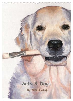 Arts & Dogs (Wandkalender 2024 DIN A2 hoch), CALVENDO Monatskalender von Zeug,  Nicole