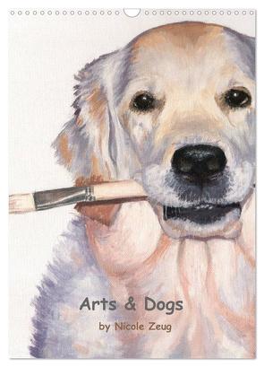 Arts & Dogs (Wandkalender 2024 DIN A3 hoch), CALVENDO Monatskalender von Zeug,  Nicole