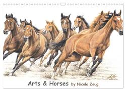 Arts & Horses (Wandkalender 2024 DIN A3 quer), CALVENDO Monatskalender von Zeug,  Nicole