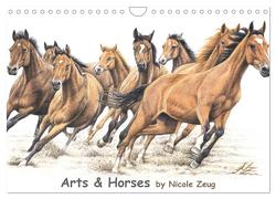 Arts & Horses (Wandkalender 2024 DIN A4 quer), CALVENDO Monatskalender von Zeug,  Nicole